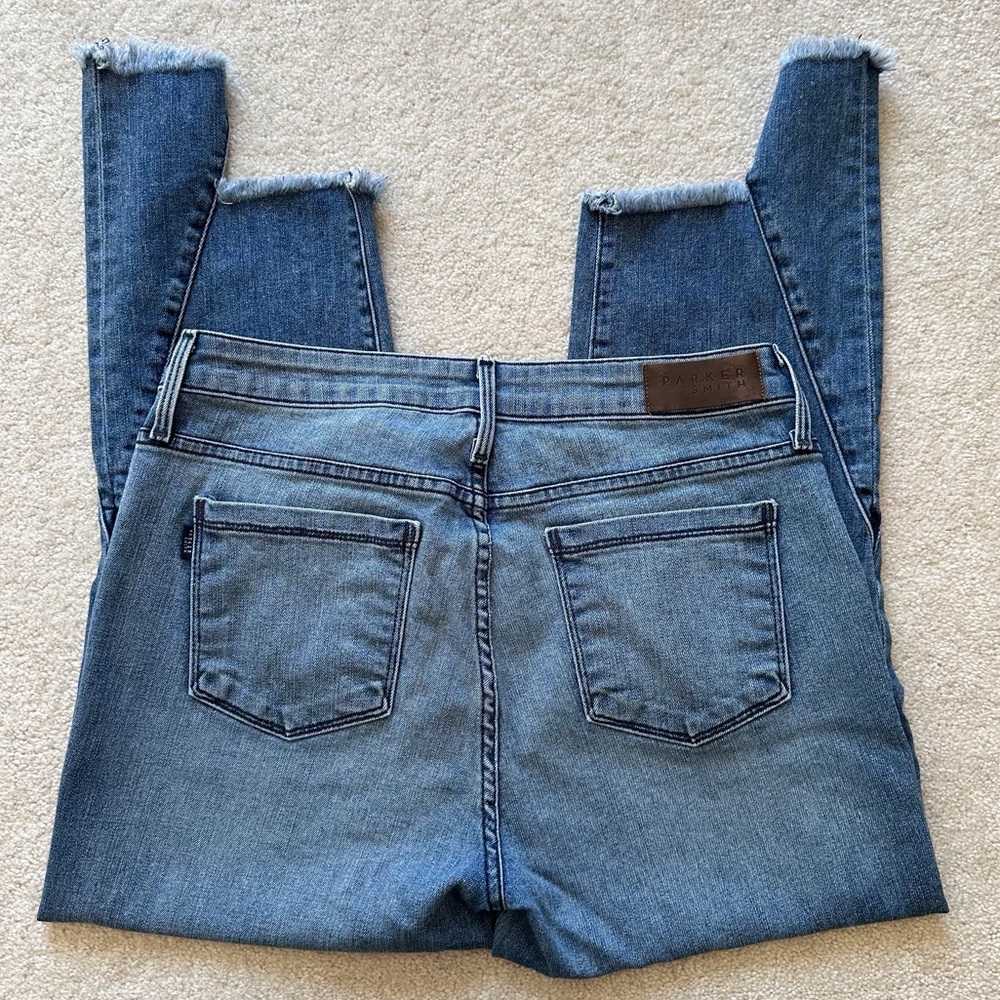 Parker Smith Cropped Mini Flare Jeans - Picture 2 of 11
